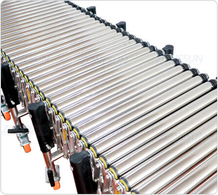 transportador de rodillos