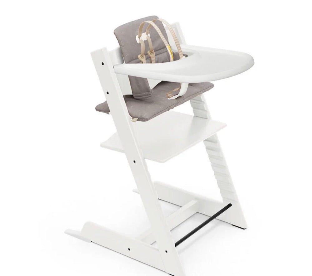 Stokke Tripp Trapp Complete High Chair, White, Nordic Grey