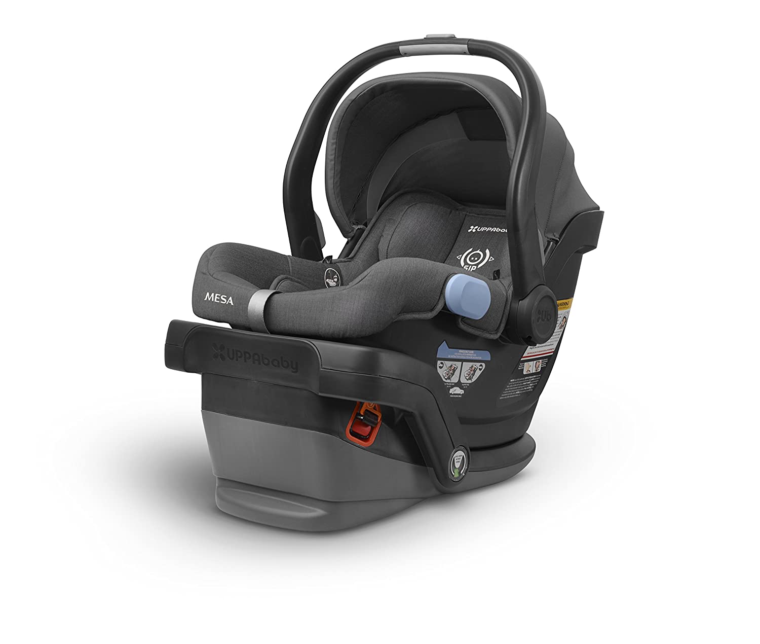 UPPAbaby MESA Infant Car Seat, 2022, Jordan (Charcoal Melange)