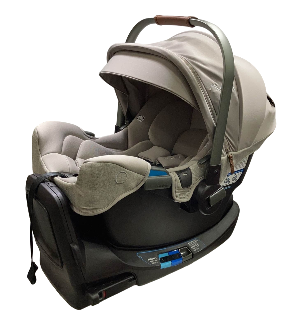 Nuna PIPA rx Infant Car Seat with RELX Base, Hazelwood, 2023