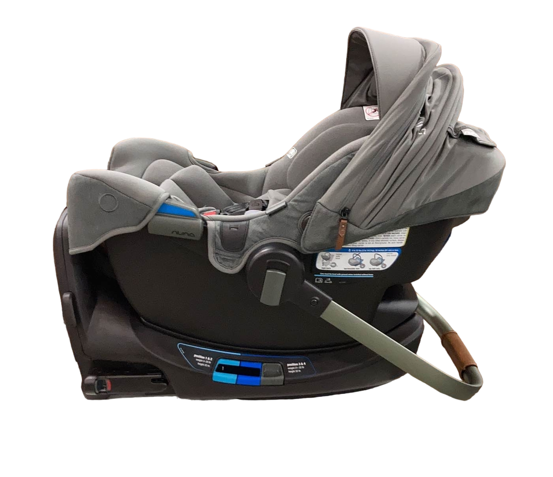 Nuna PIPA rx Infant Car Seat, Granite , 2023