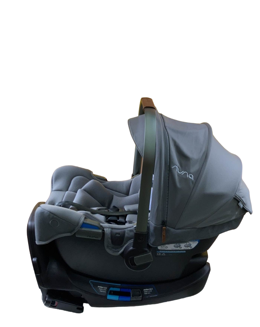 Nuna PIPA rx Infant Car Seat, Granite , 2023