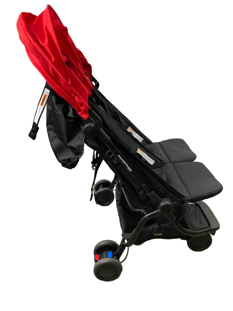 Mountain Buggy Nano Duo Stroller, 2021, Ruby