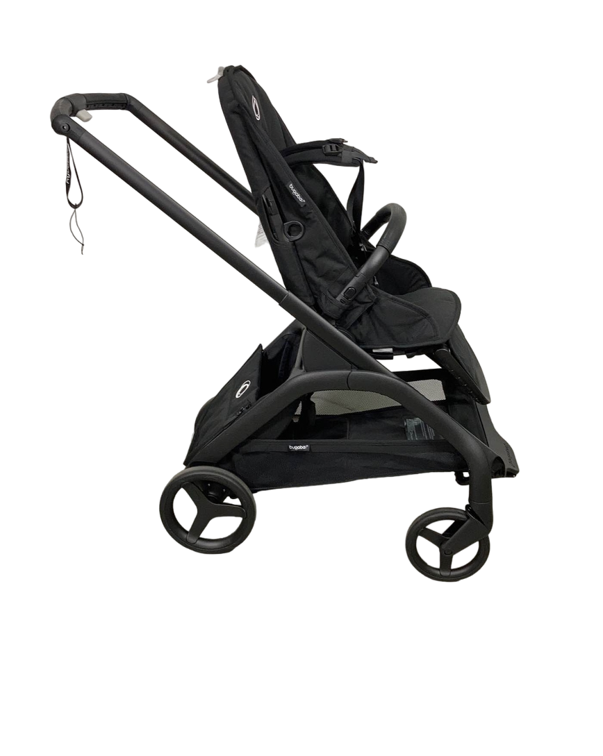 Bugaboo Dragonfly Stroller, 2023, Black, Midnight Black