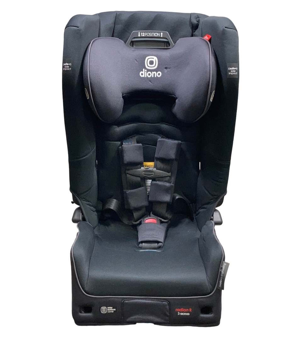 Diono Radian 3RXT SafePlus Car Seat, Black Jet, 2023