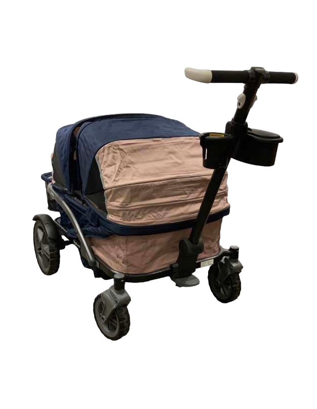 Gladly Family Anthem4 Classic 4 Seater All Terrain Wagon Stroller, Sand and Sea
