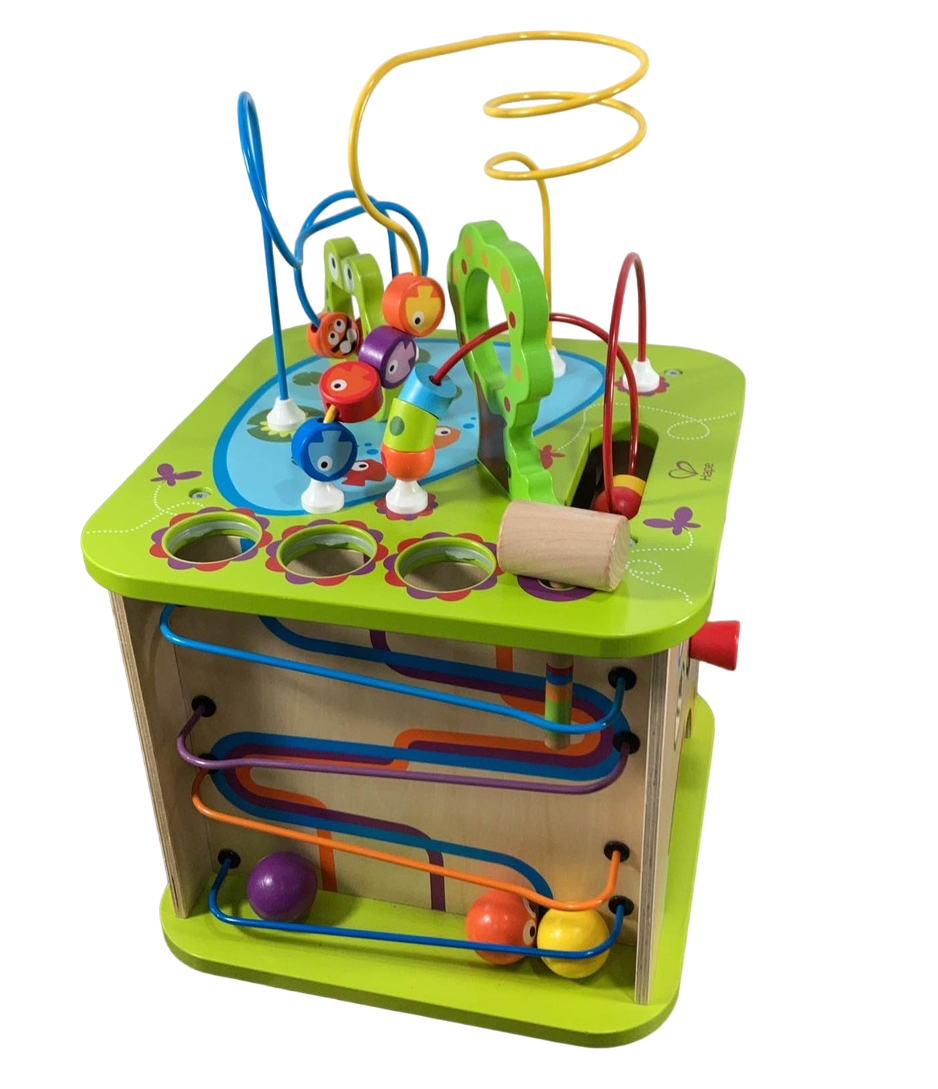 Hape Country Critters Wooden Activity Cube