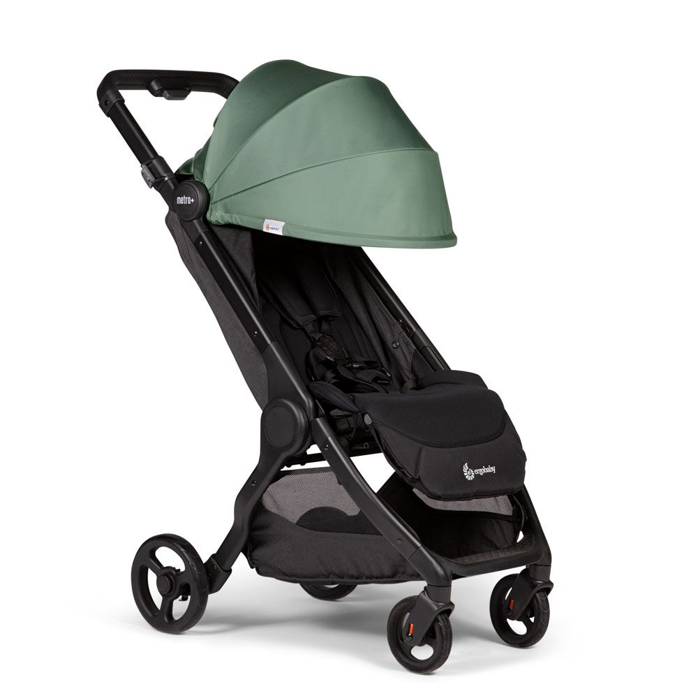 Ergobaby Metro+ Stroller, 2022, Sunshade Sea Glass