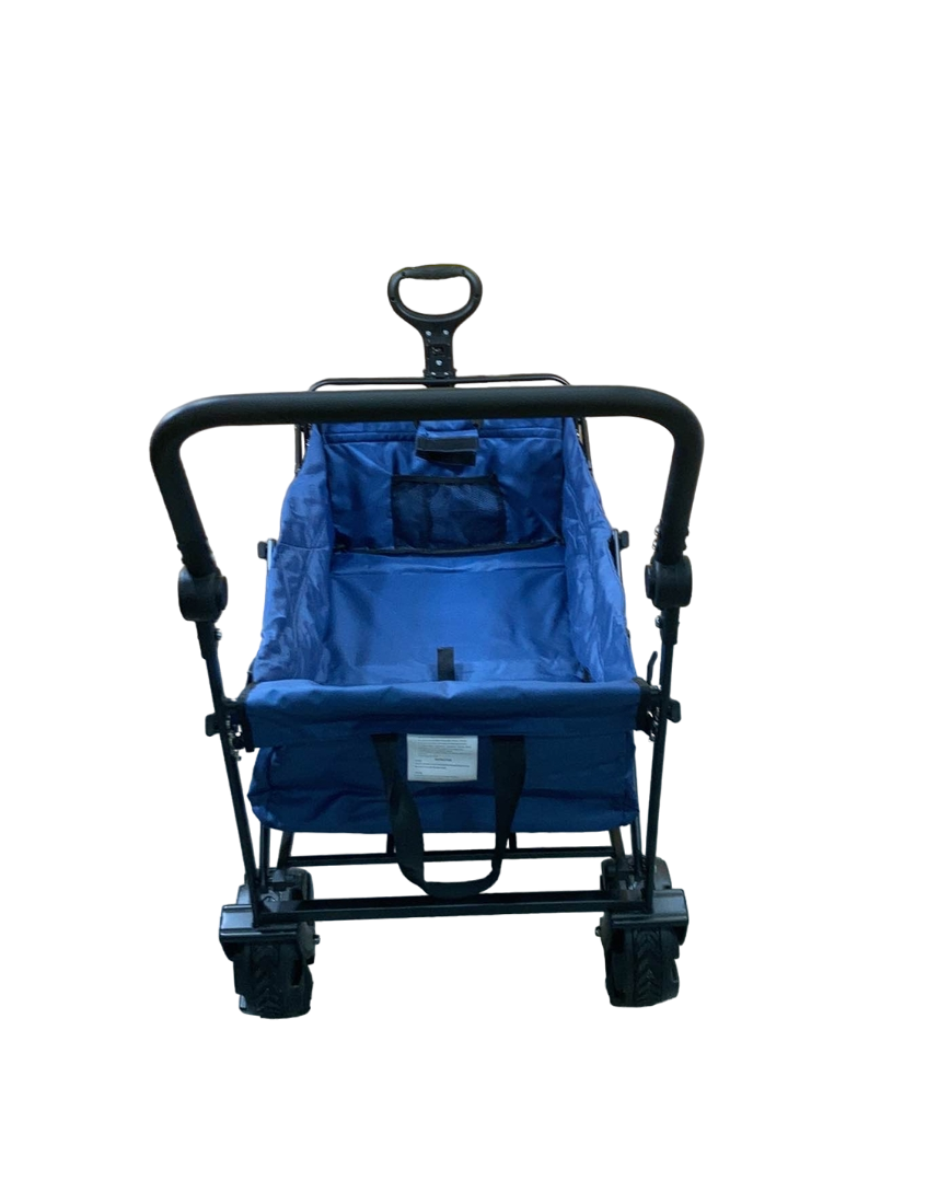 Wonderfold S2 Push and Pull Folding Wagon, S Series, Blue