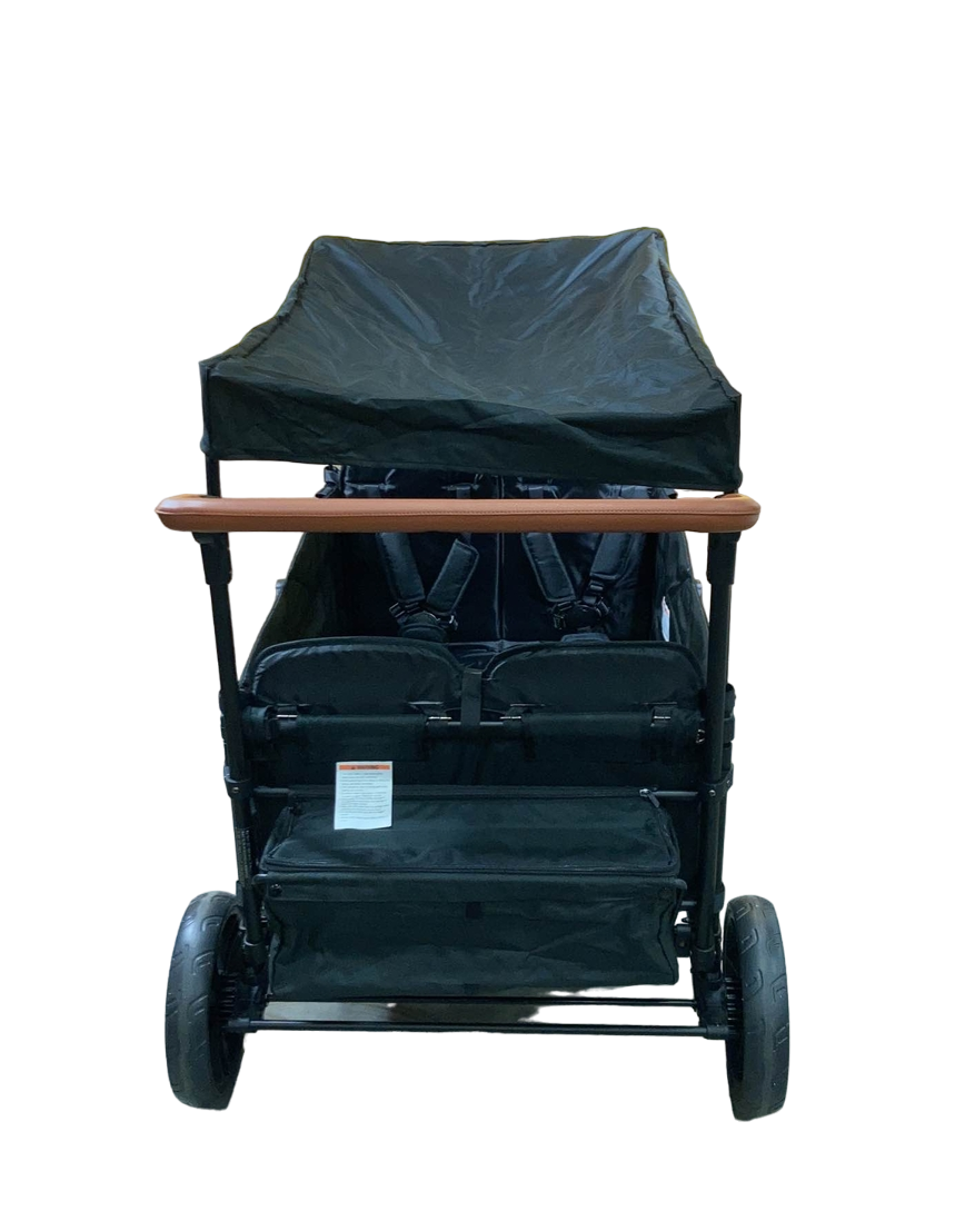 Wonderfold X4 Push & Pull Quad Stroller, Black, 2023