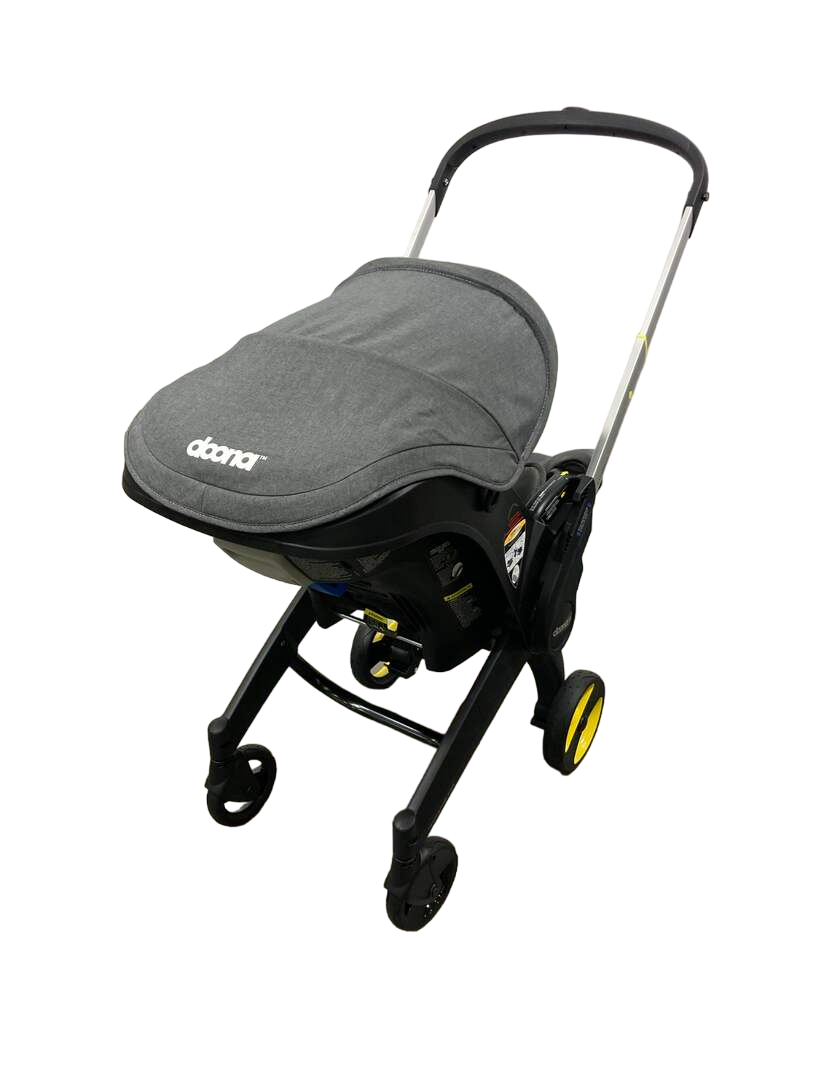 Doona Infant Car Seat & Stroller Combo, 2023, Grey Hound