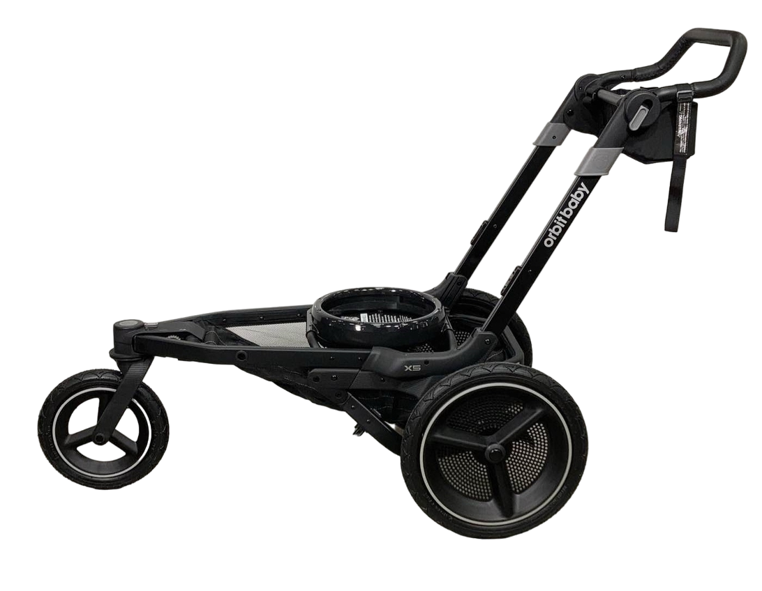 Orbit Baby X5 Jogging Stroller Frame, 2022, Black