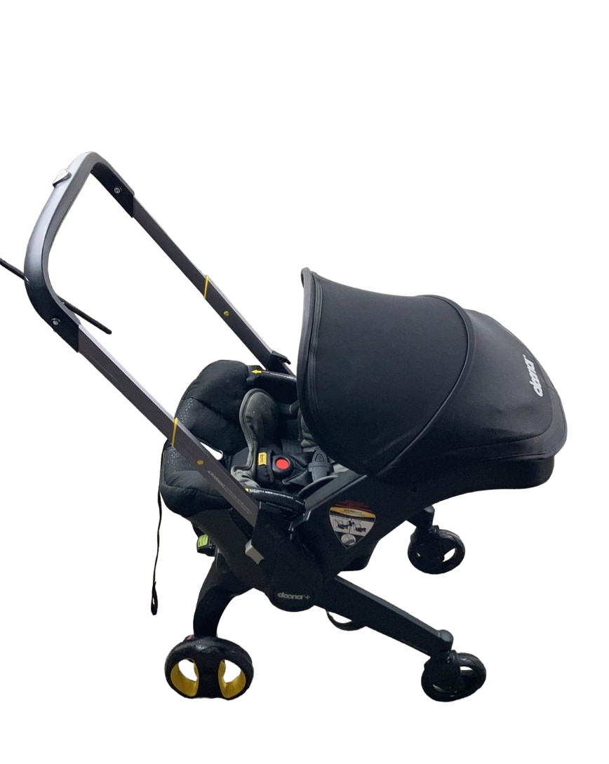 Doona Infant Car Seat & Stroller Combo, 2022, Nitro Black