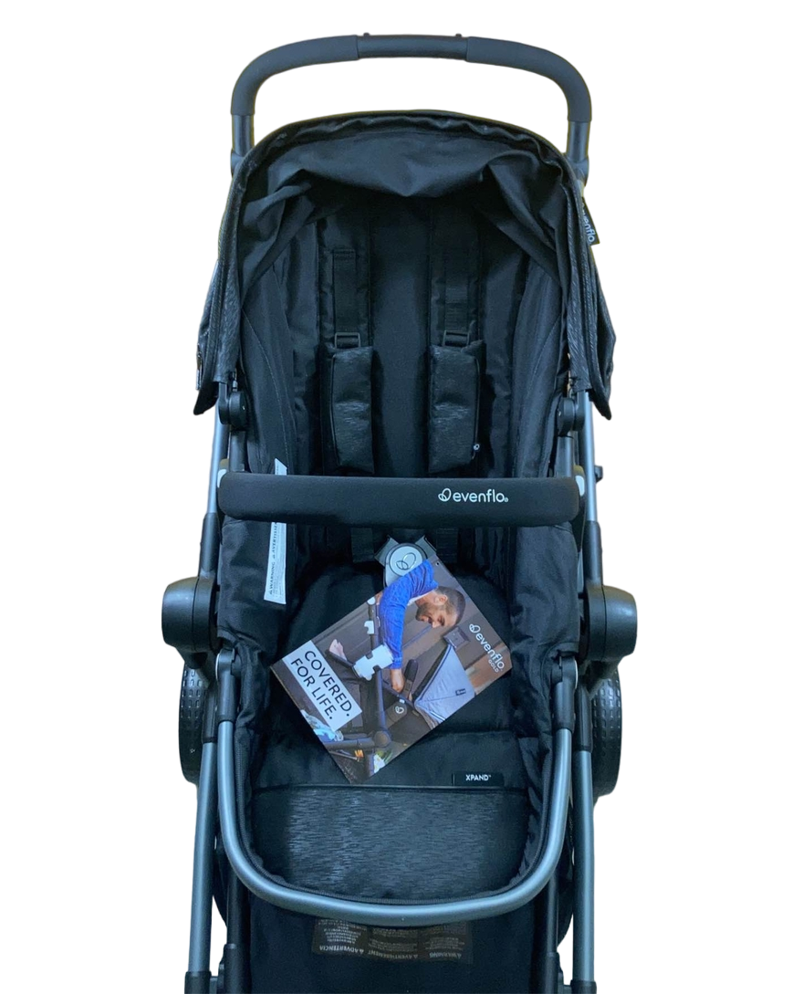 Evenflo Gold Shyft Travel System Stroller With Securemax Infant Car Seat, Onyx Black, 2023