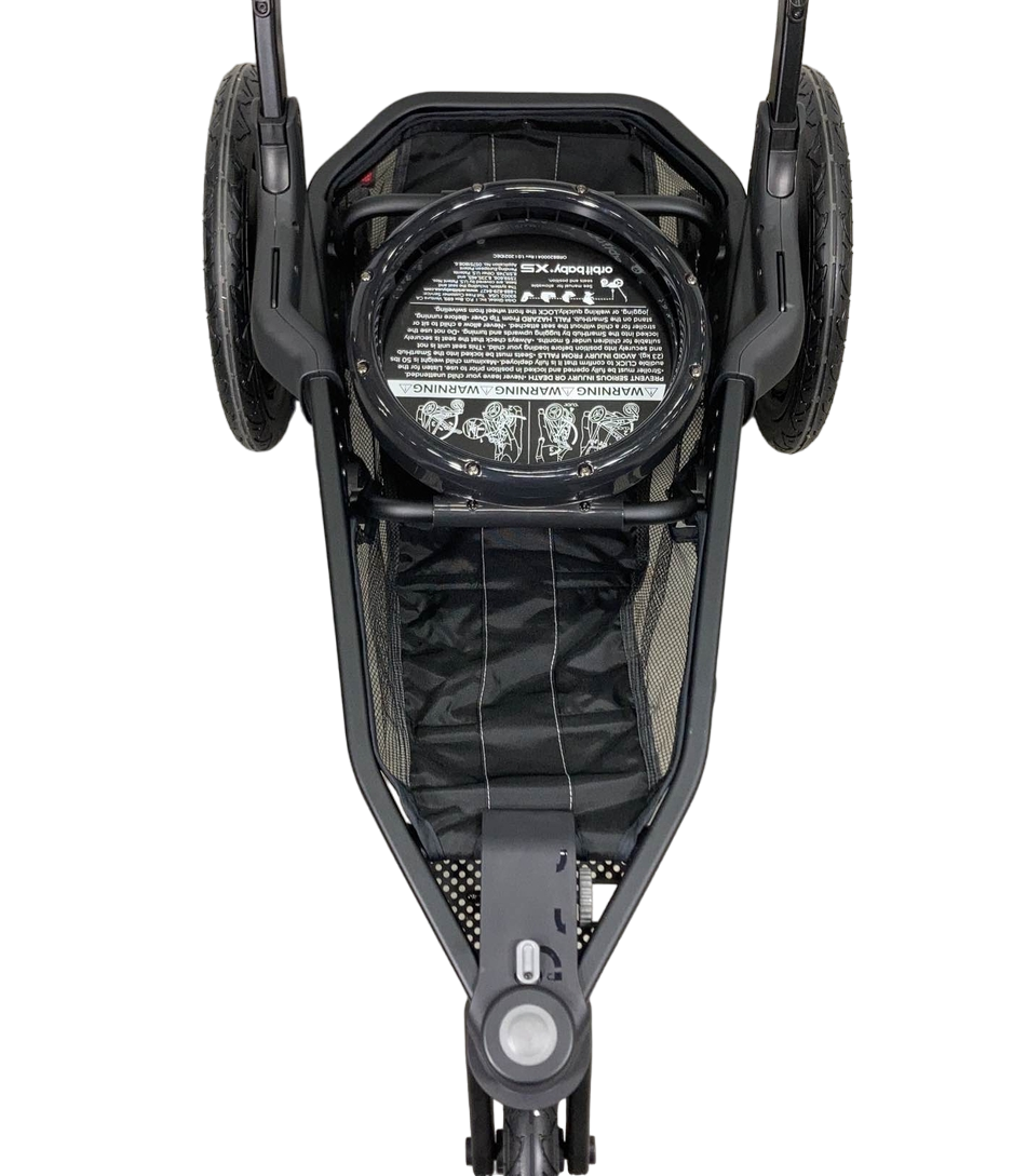 Orbit Baby X5 Jogging Stroller Frame, 2022, Black