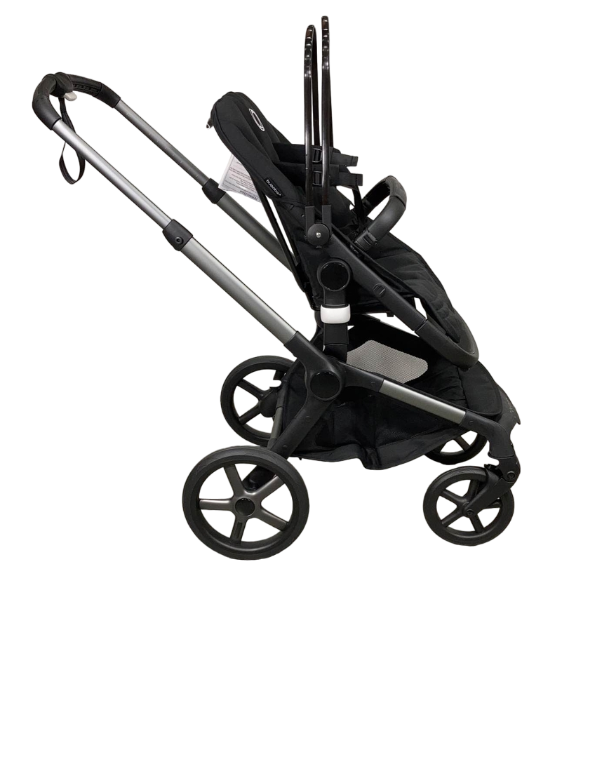 Bugaboo Fox 5 Stroller, 2023, Graphite Frame, Midnight Black