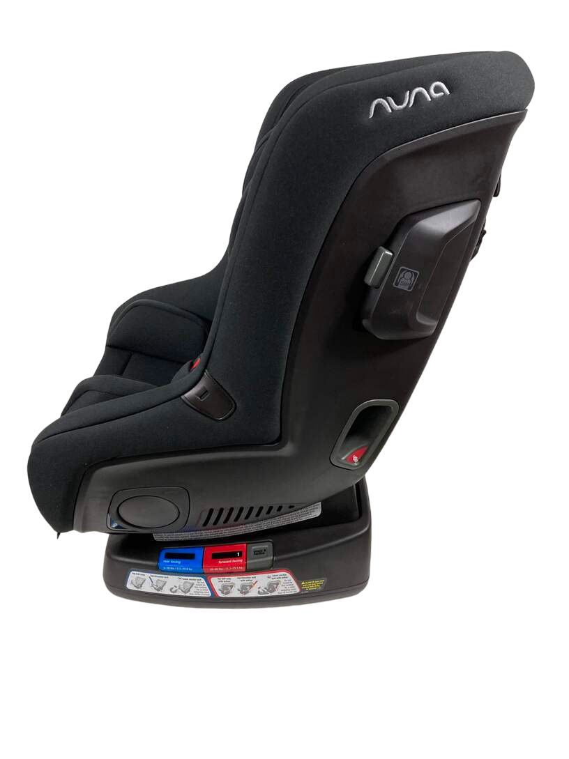 Nuna RAVA Convertible Car Seat, Caviar, 2022