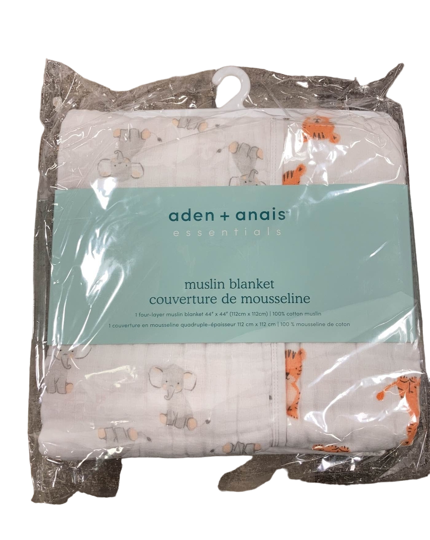 Aden + Anais Essentials Muslin Blanket, Safari Babes