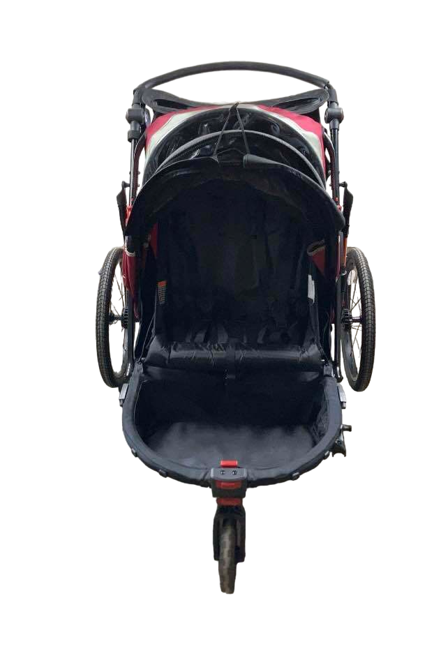 Schwinn Joyrider Turbo Trailer - Aluminum Bicycle Trailer And Double Stroller