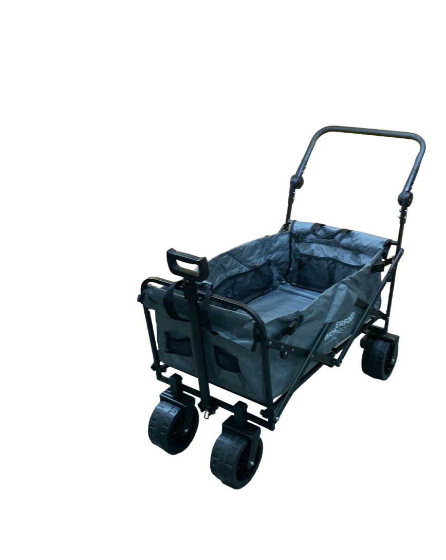 Wonderfold S3 Outdoor Utility Wagon, Gray