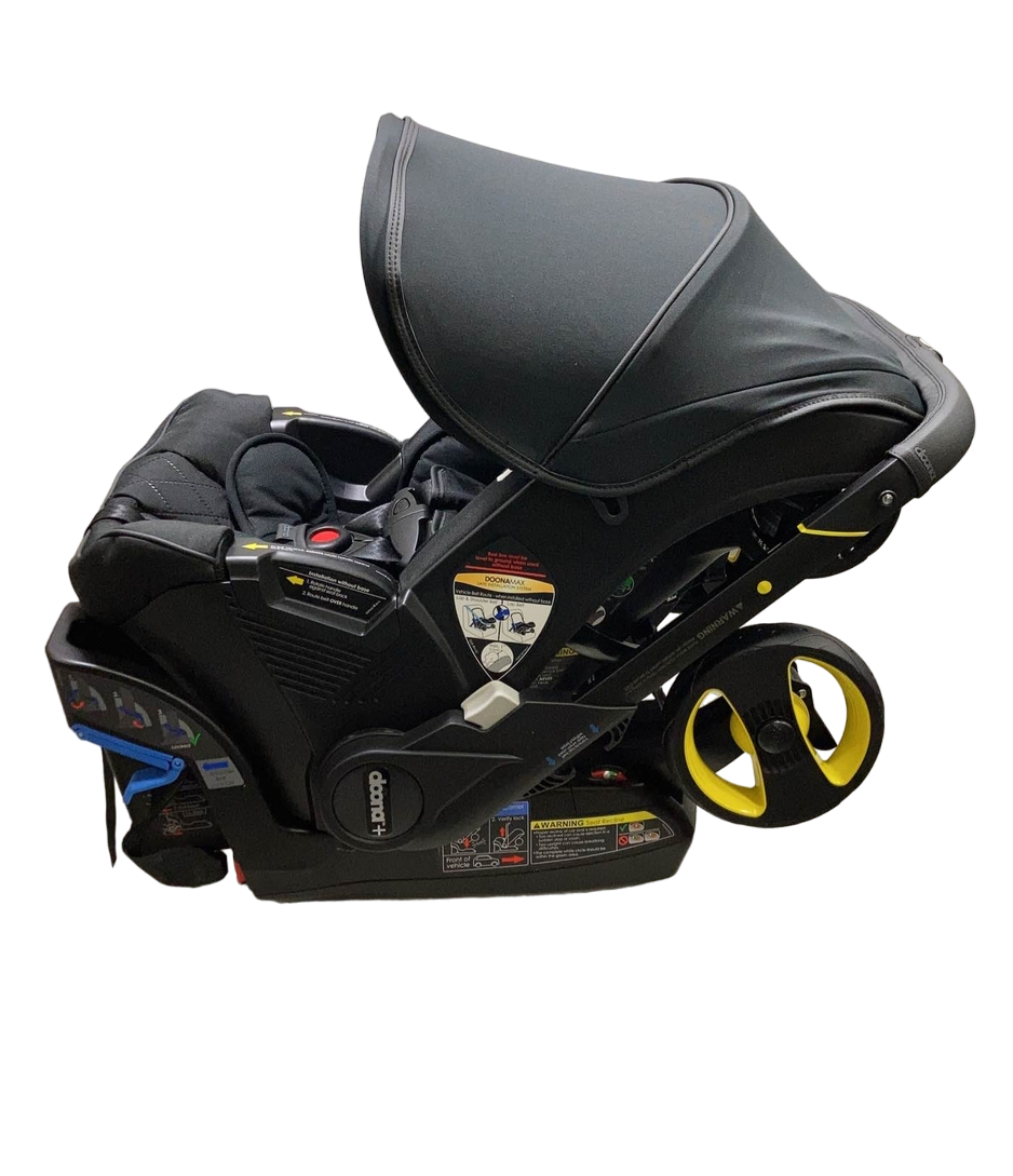 Doona Infant Car Seat & Stroller-Midnight Edition, 2023