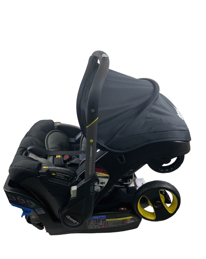 Doona Infant Car Seat & Stroller Combo, Nitro Black, 2023