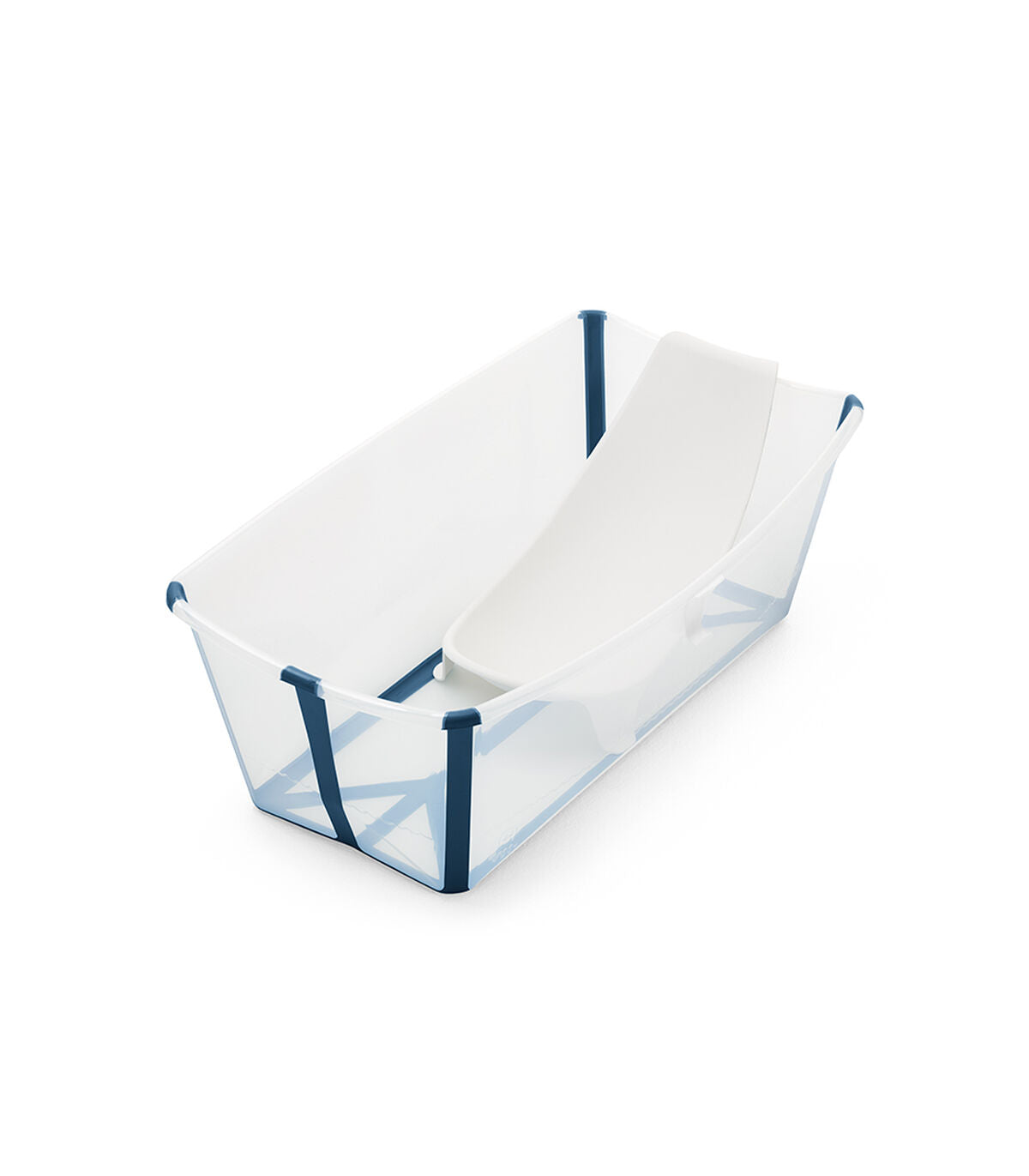 Stokke Flexi Bath Bundle Pack, Regular, Transparent Blue