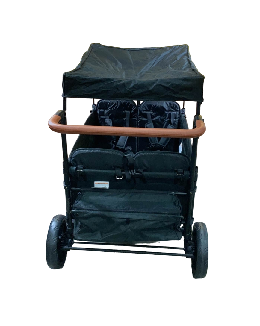 Wonderfold X4 Push & Pull Quad Stroller, Black, 2023