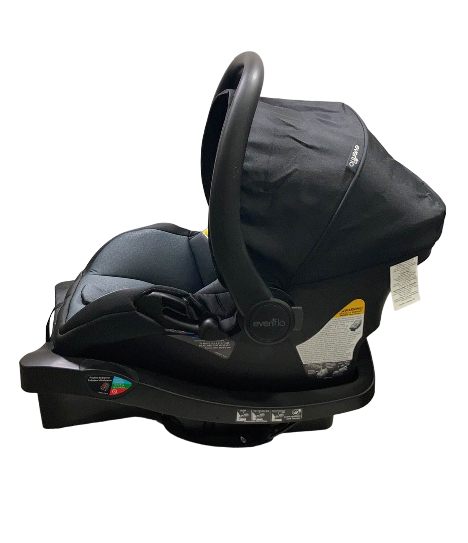 Evenflo LiteMax 35 Infant Car Seat, Knoxville Gray, 2023