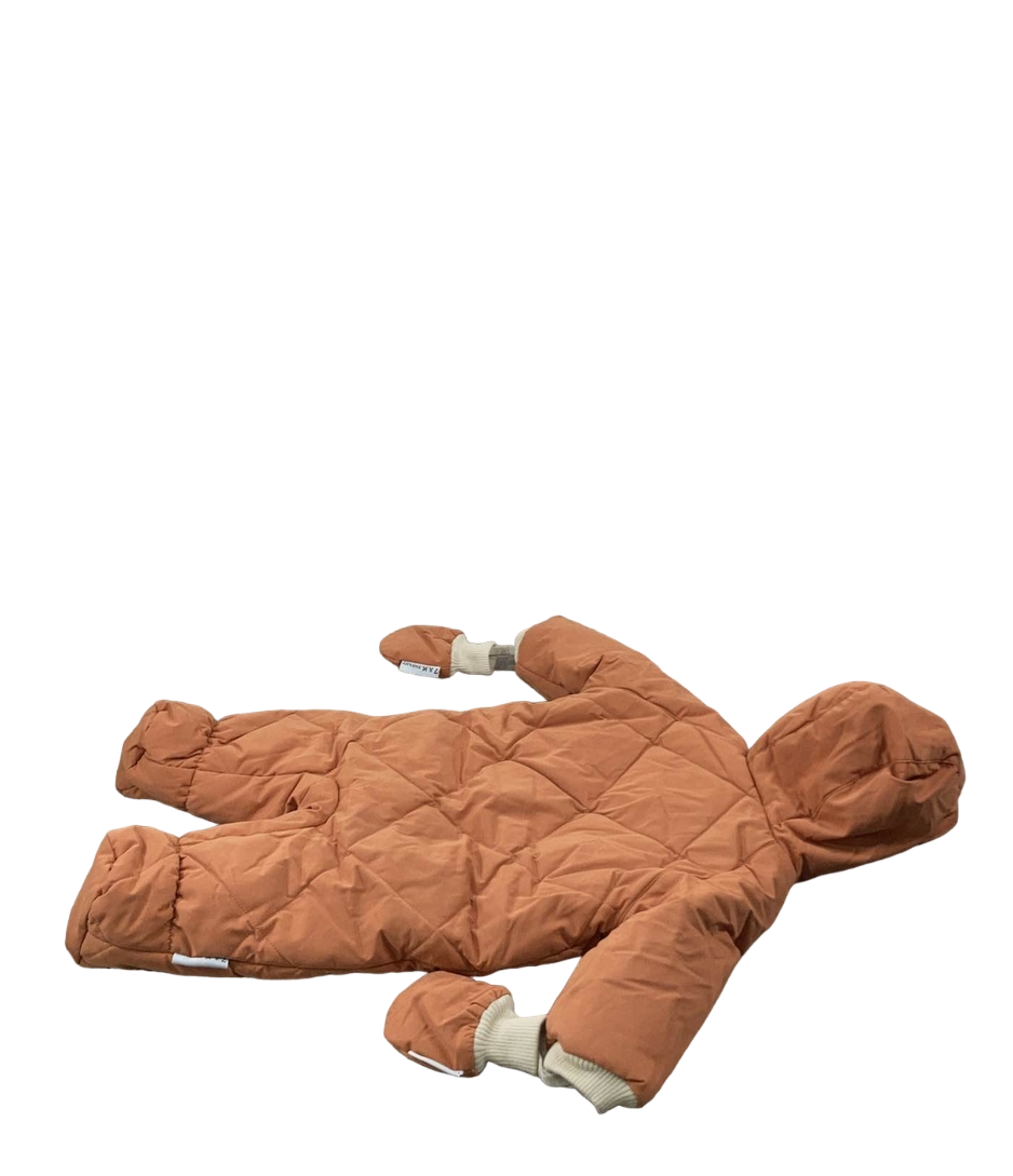 7 A.M. Enfant Benji Snowsuit Bebe, 6-12m, Spiced Quilted