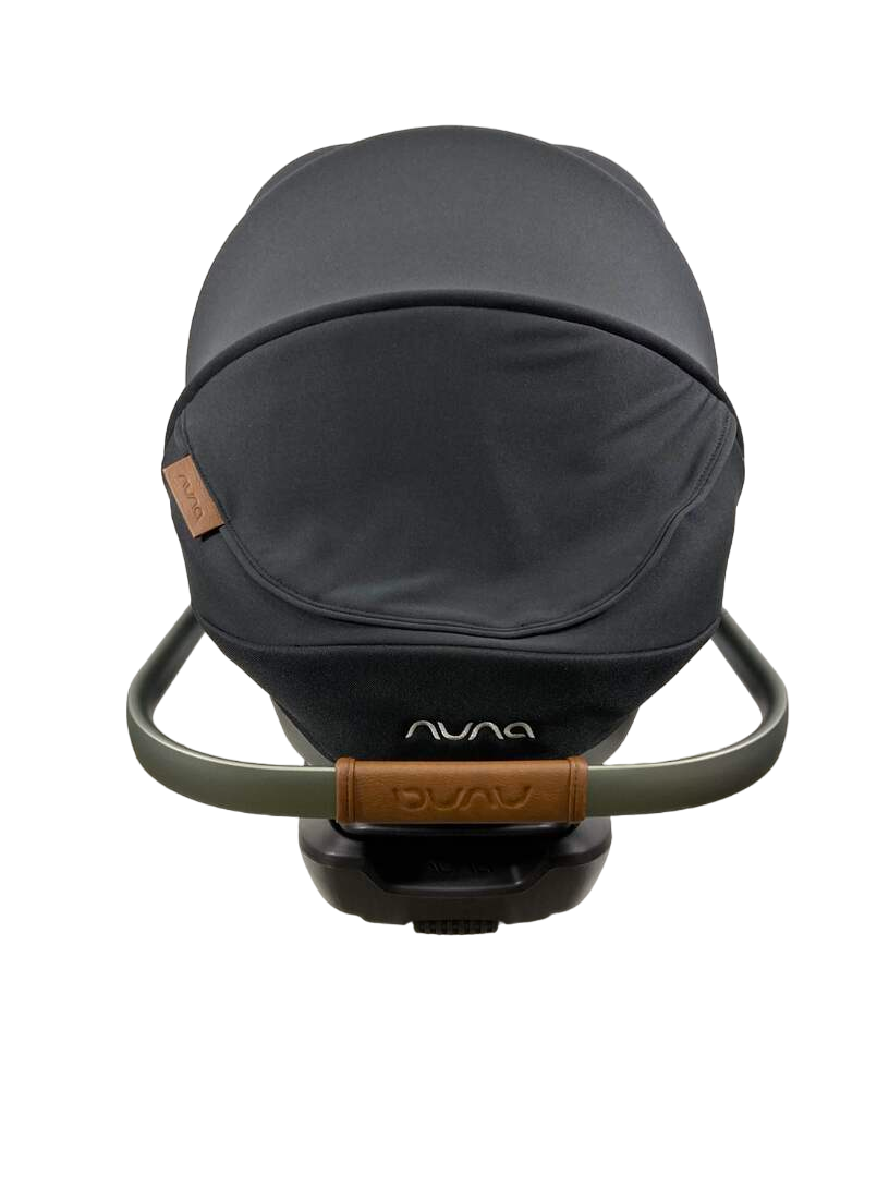 Nuna PIPA rx Infant Car Seat, 2023, Caviar