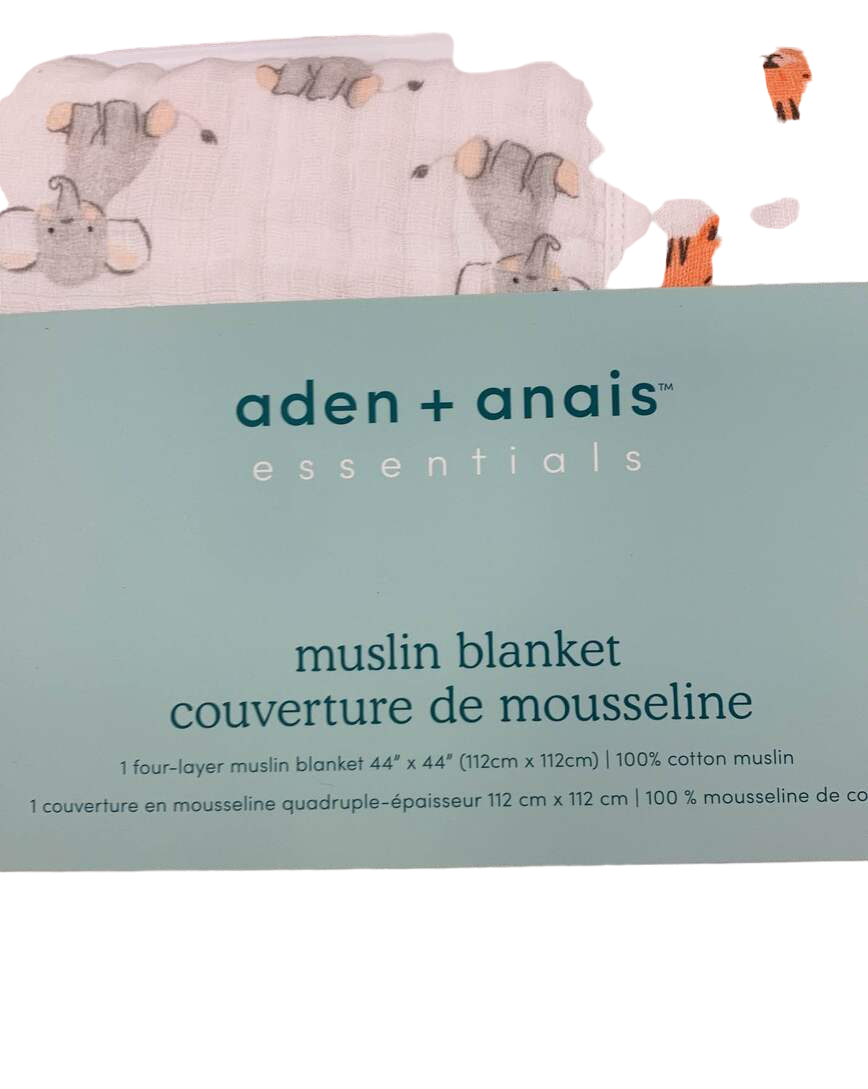 Aden + Anais Essentials Muslin Blanket, Safari Babes