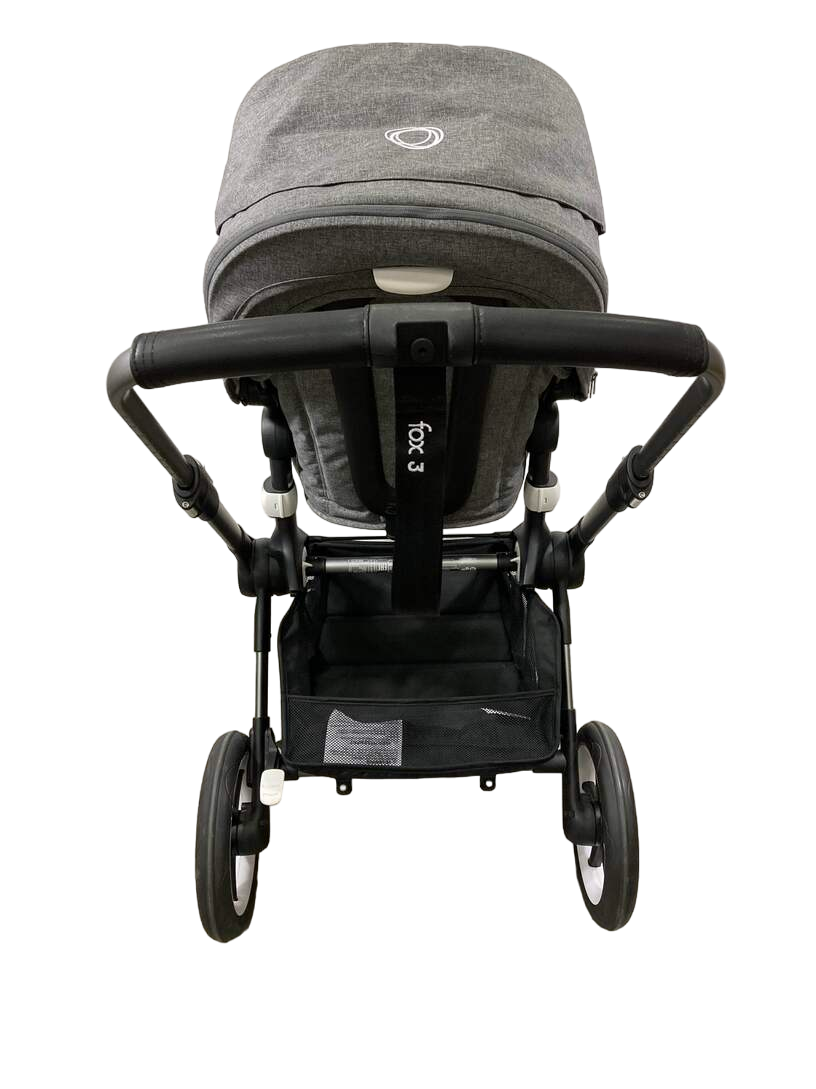 Bugaboo Fox 3 Stroller, 2021, Graphite, Grey Melange