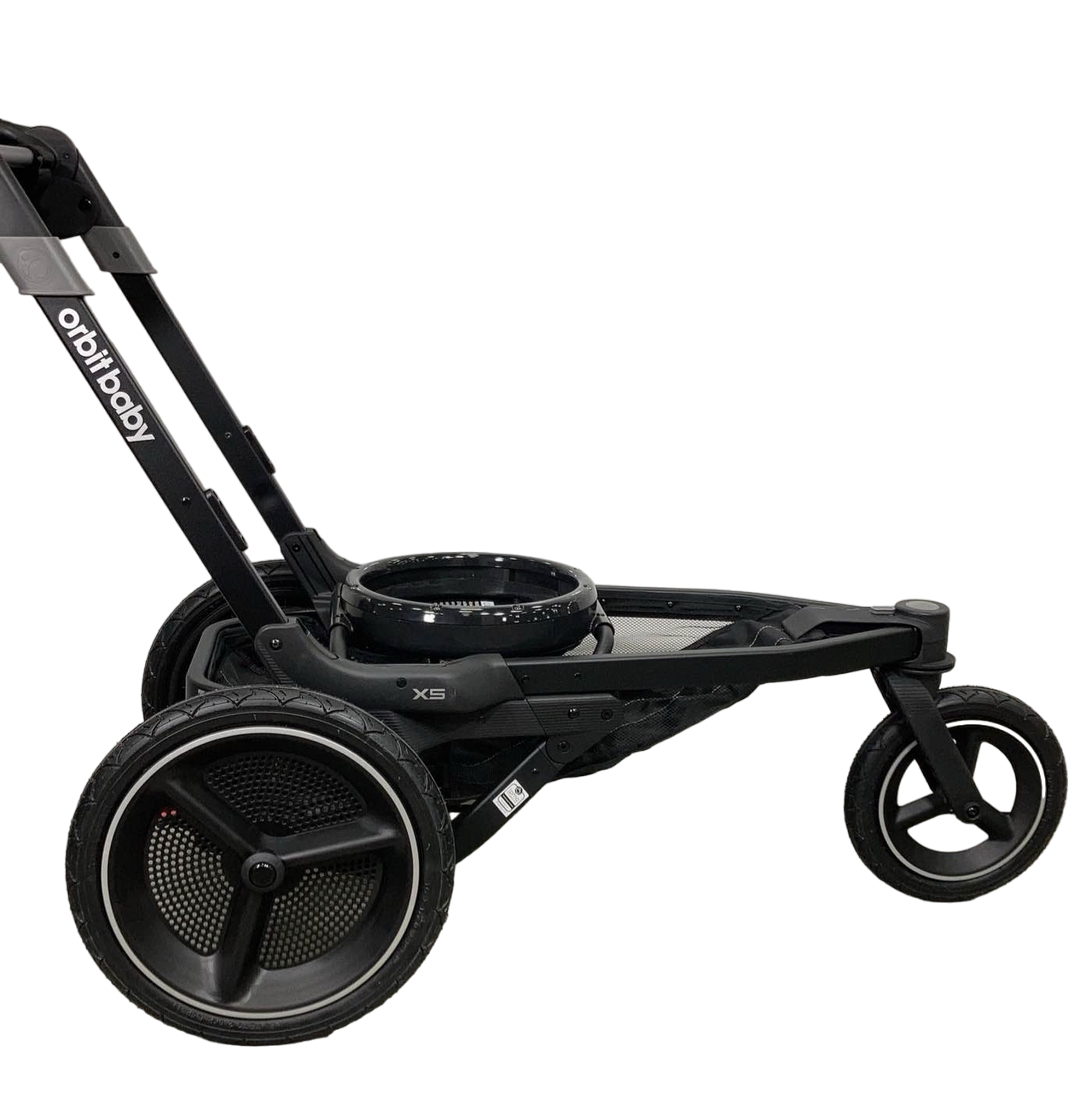 Orbit Baby X5 Jogging Stroller Frame, 2022, Black