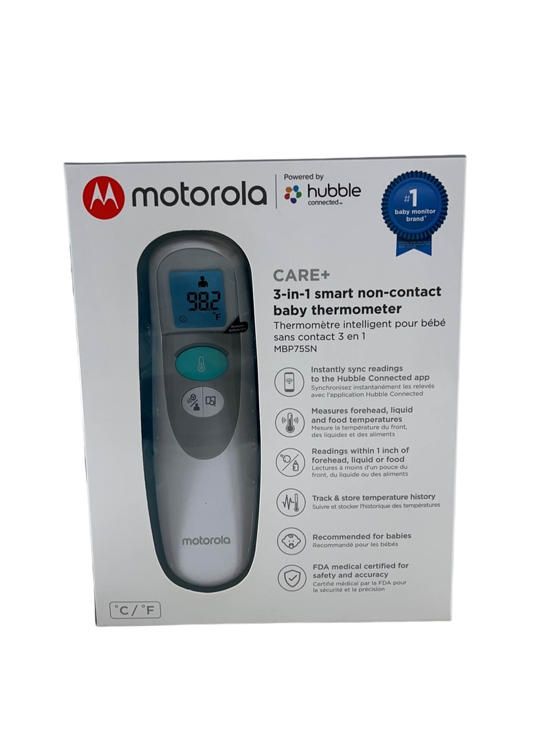 Motorola Care+ 3-in-1 No Touch Digital Thermometer