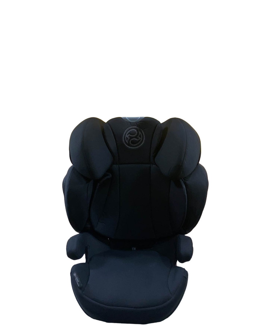 Cybex Solution Z-Fix Highback Booster Seat, 2021, Stardust Black