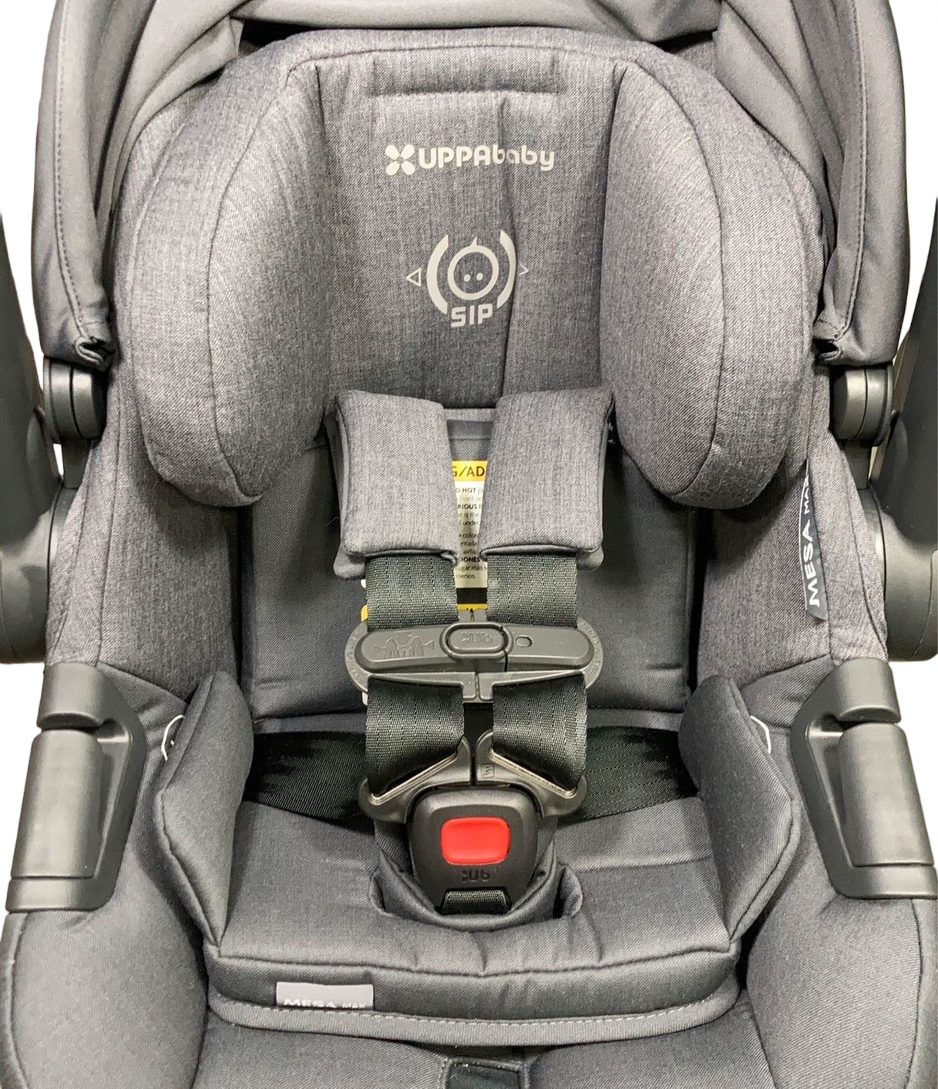 UPPAbaby MESA MAX Infant Car Seat and Base, PureTech Greyson, 2022