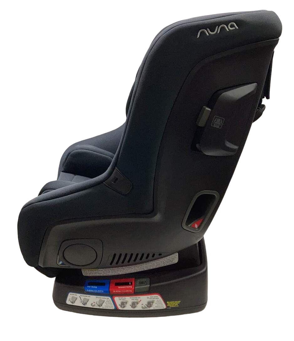 Nuna RAVA Convertible Car Seat, Caviar, 2023