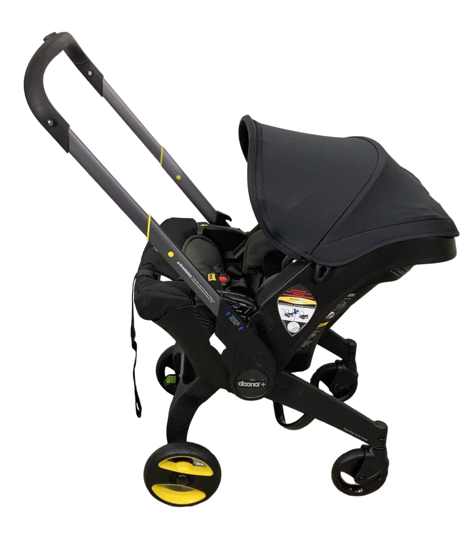 Doona Infant Car Seat & Stroller Combo, Nitro Black, 2023