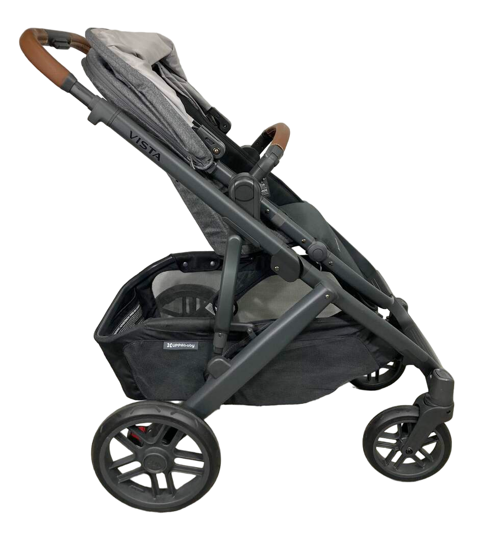 UPPAbaby VISTA V2 Stroller, Greyson (Charcoal Melange), 2023