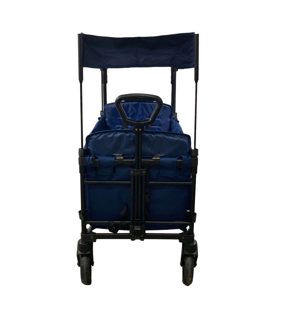 Wonderfold X2 Push + Pull Double Stroller Wagon, 2023, Sapphire Navy