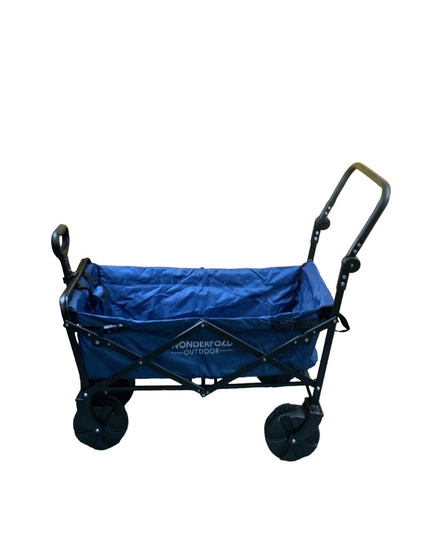 Wonderfold S2 Push and Pull Folding Wagon, S Series, Blue