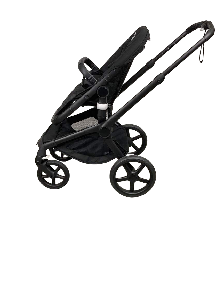 Bugaboo Fox 5 Stroller, 2023, Black Frame, Midnight Black