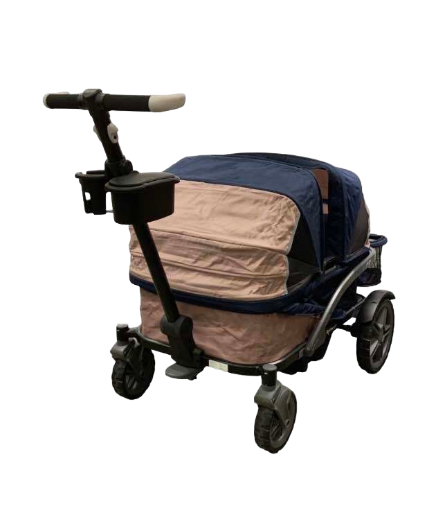 Gladly Family Anthem4 Classic 4 Seater All Terrain Wagon Stroller, Sand and Sea