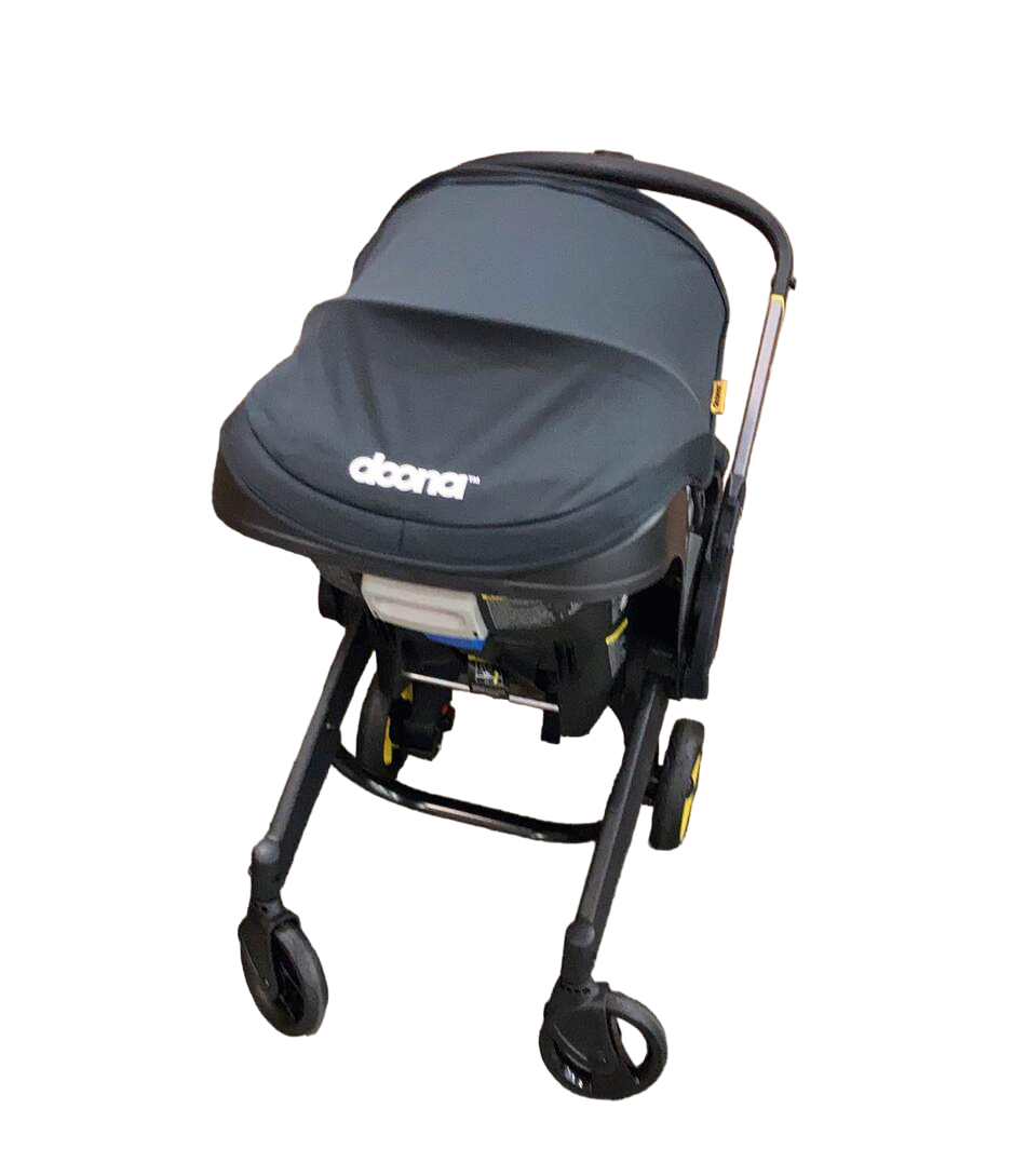 Doona Infant Car Seat & Stroller Combo, 2023, Nitro Black