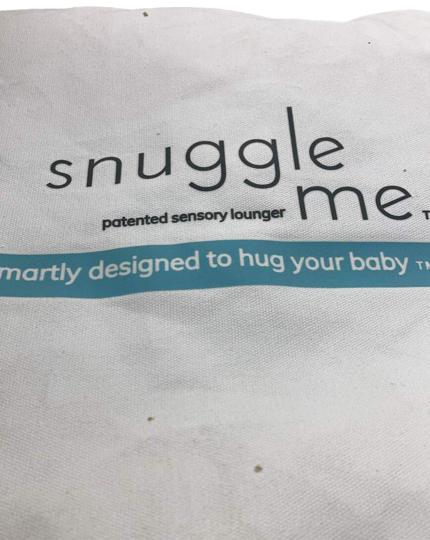 Snuggle Me Organic Sensory Infant Lounger with Cover, Linen