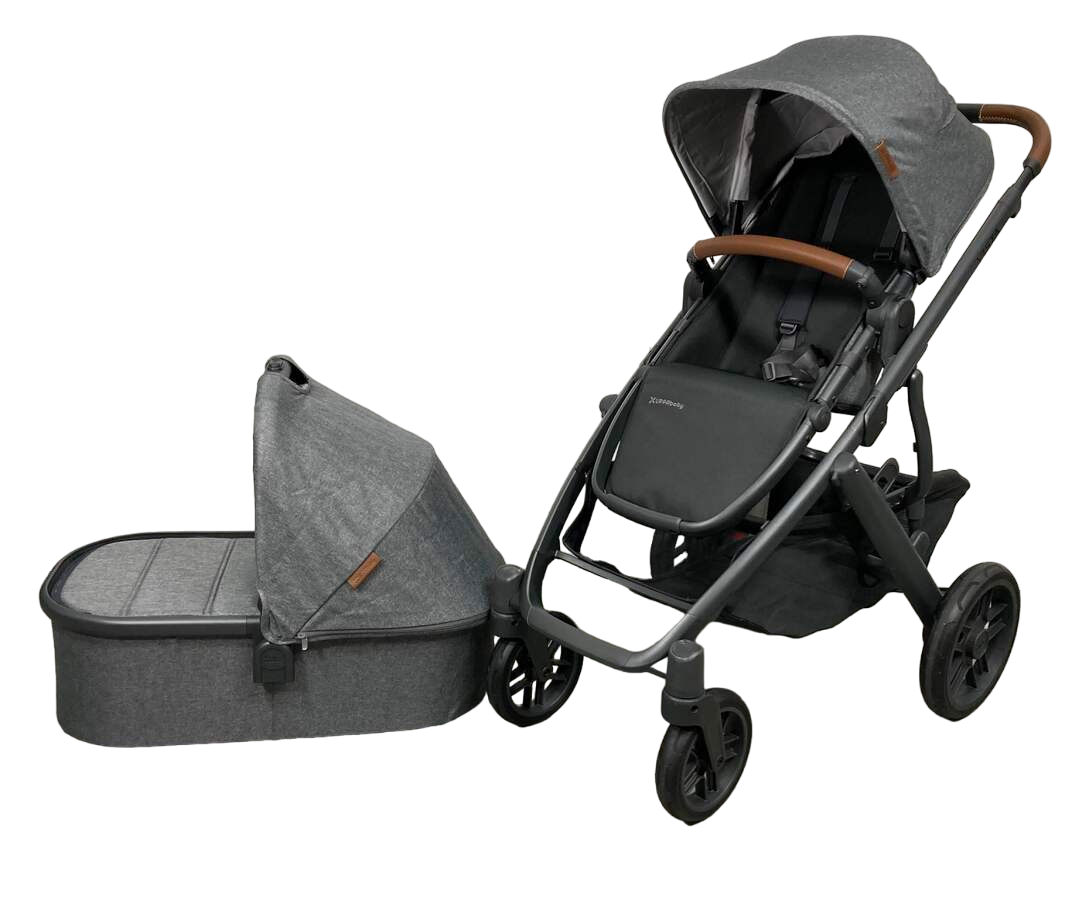 UPPAbaby VISTA V2 Stroller, Greyson (Charcoal Melange), 2023