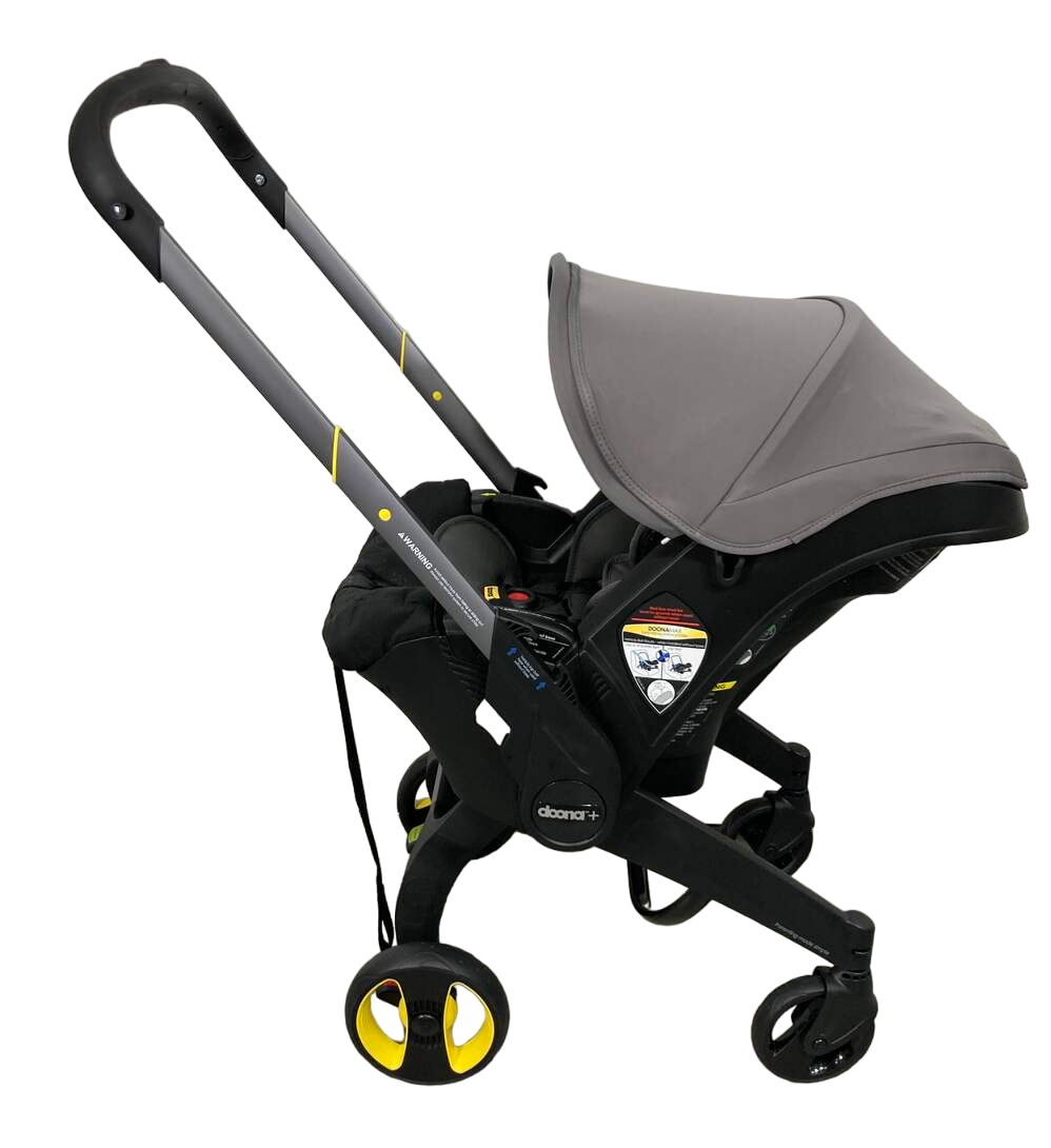 Doona Infant Car Seat & Stroller Combo, Grey Hound, 2022