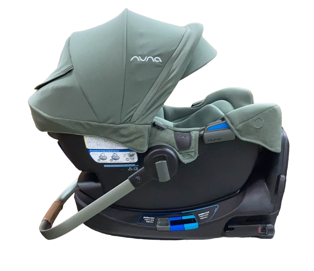 Nuna PIPA rx Infant Car Seat, 2023, Pine