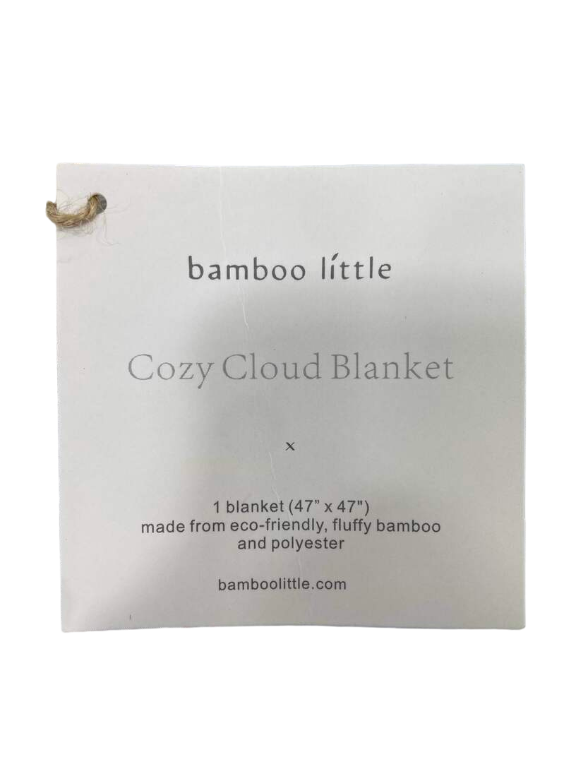 Bamboo Little Cozy Cloud Blanket, Gray